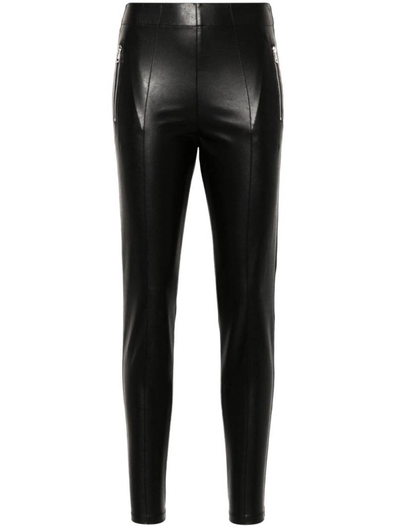 Ermanno Scervino faux-leather leggings - Black von Ermanno Scervino