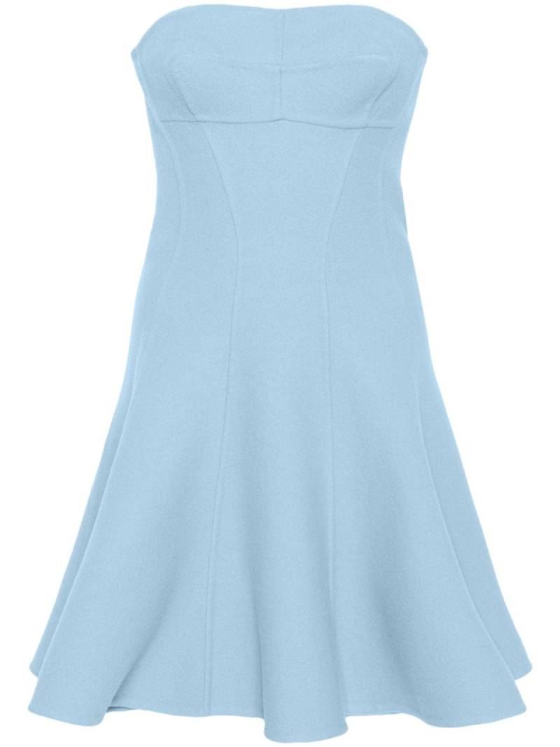 Ermanno Scervino flared mini dress - Blue von Ermanno Scervino