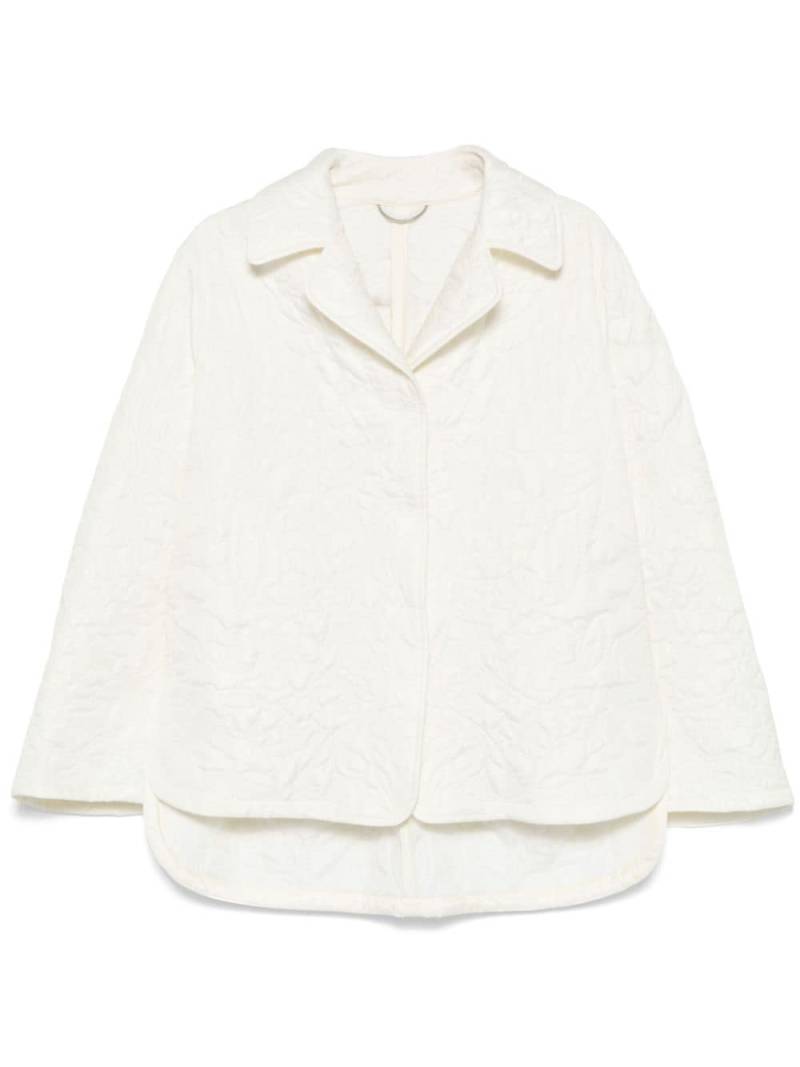 Ermanno Scervino floral-quilted jacket - White von Ermanno Scervino