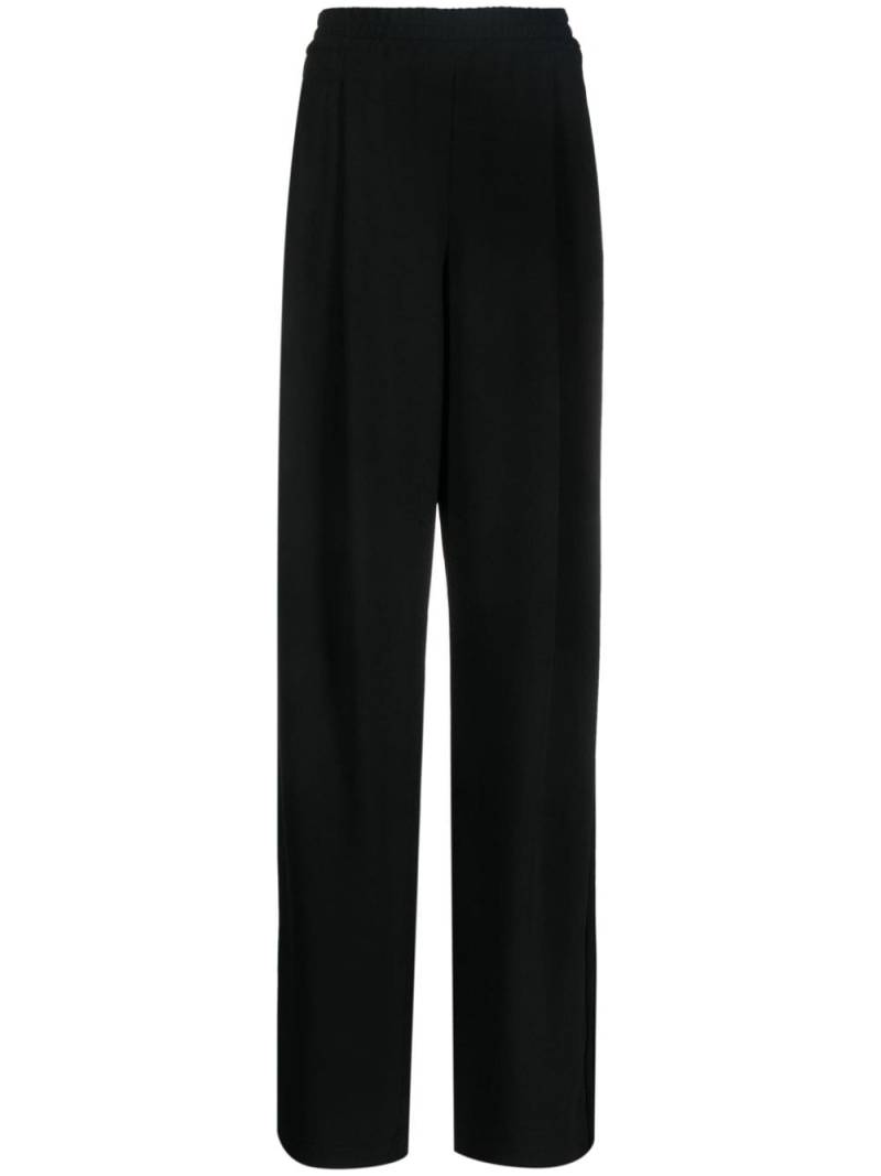 Ermanno Scervino high-waisted wide-leg trousers - Black von Ermanno Scervino