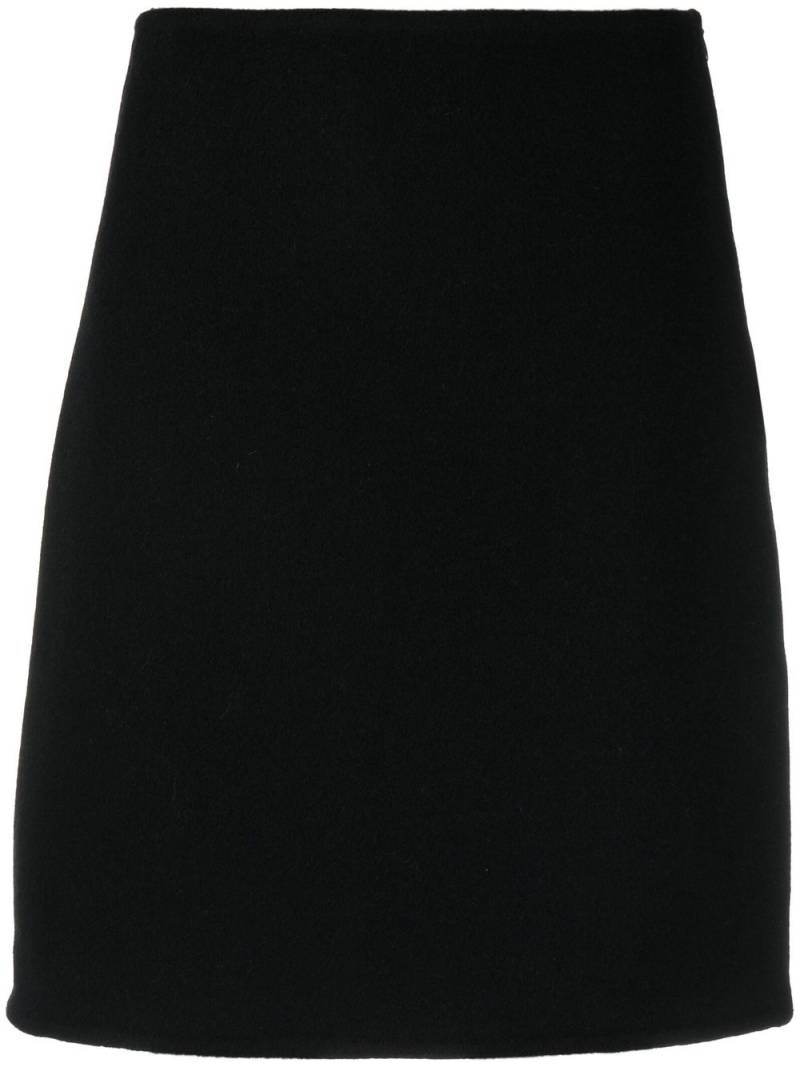 Ermanno Scervino high-waisted wool skirt - Black von Ermanno Scervino