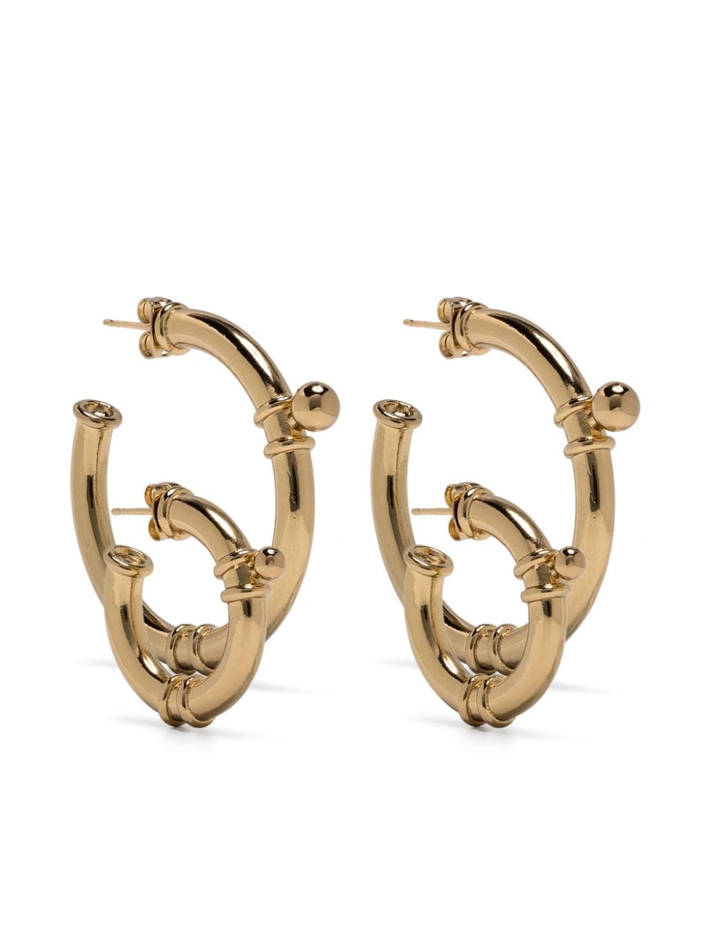 Ermanno Scervino hoop earrings set - Gold von Ermanno Scervino