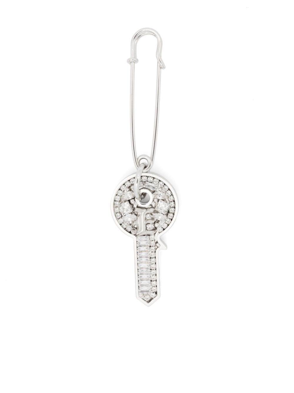 Ermanno Scervino key-pendant brooch - Silver von Ermanno Scervino