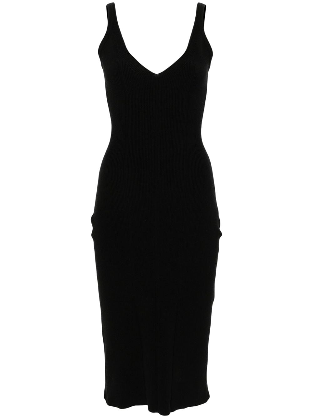 Ermanno Scervino knitted midi dress - Black von Ermanno Scervino