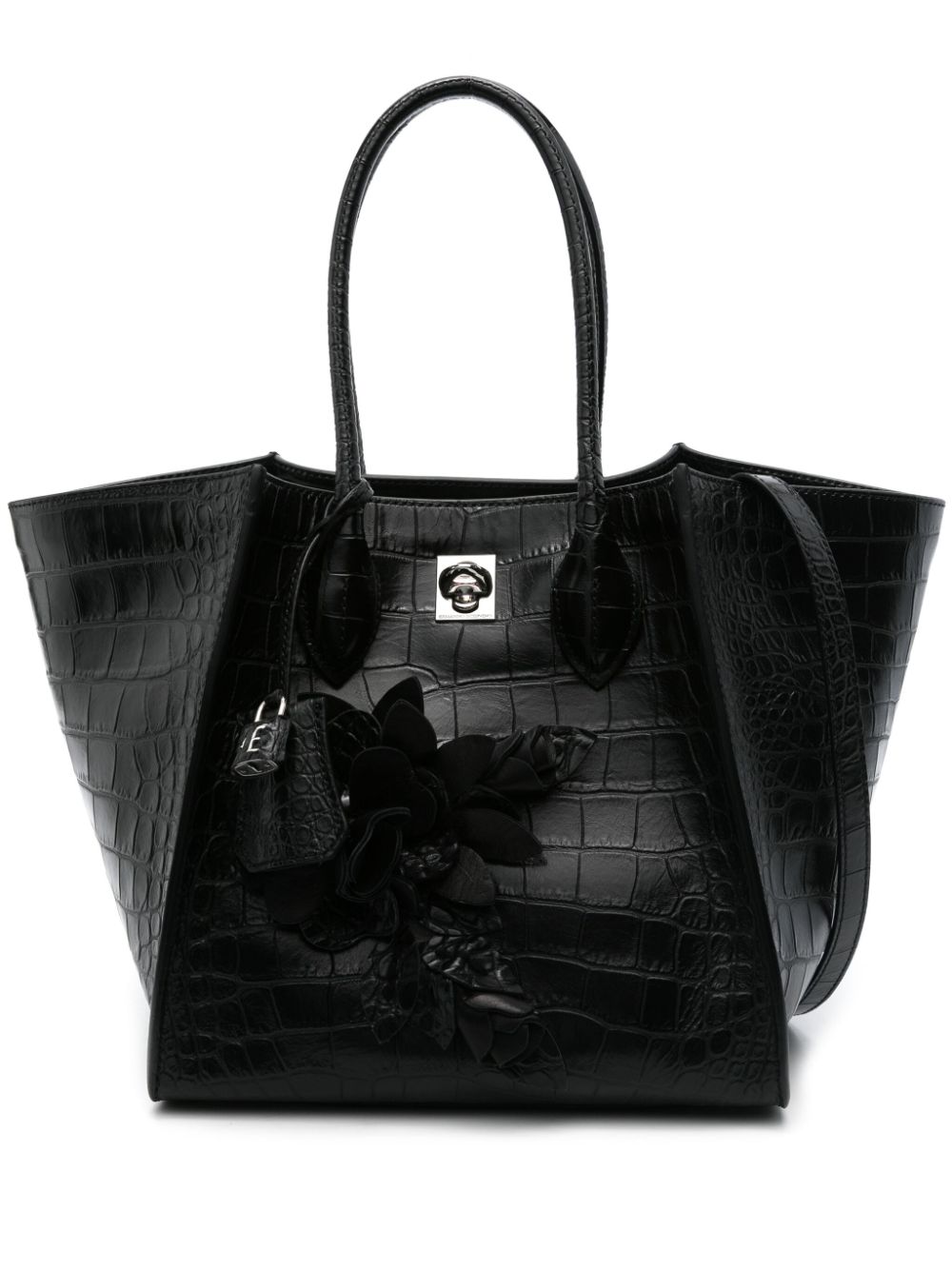 Ermanno Scervino large Maggie tote bag - Black von Ermanno Scervino