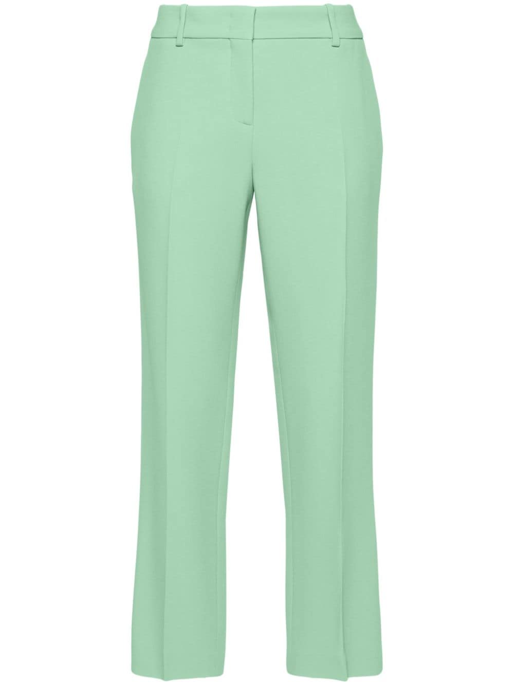 Ermanno Scervino mid-rise tailored trousers - Green von Ermanno Scervino