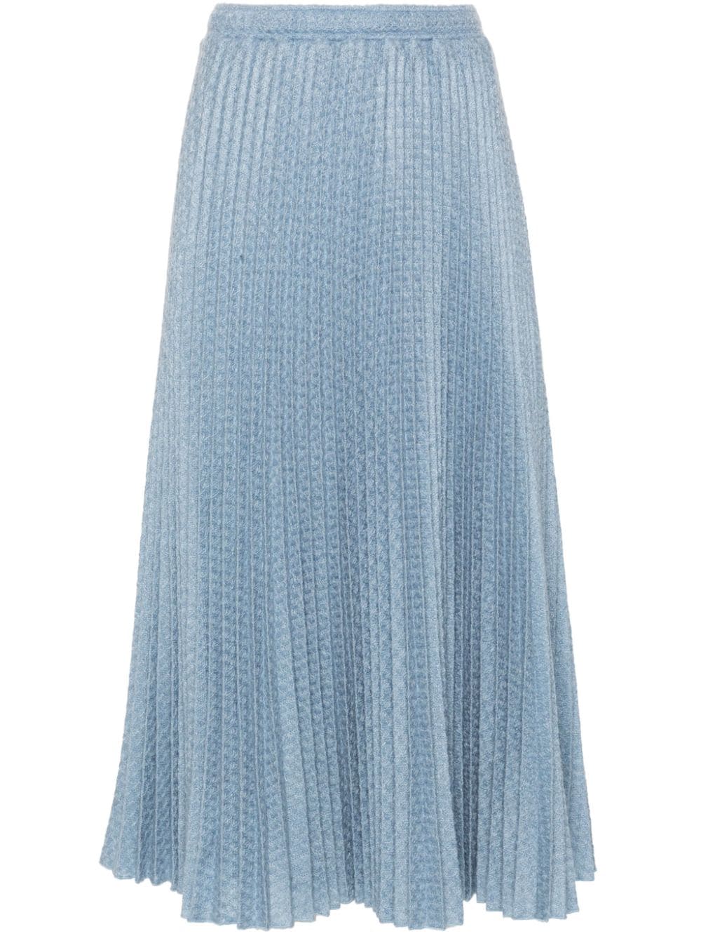 Ermanno Scervino pleated midi skirt - Blue von Ermanno Scervino