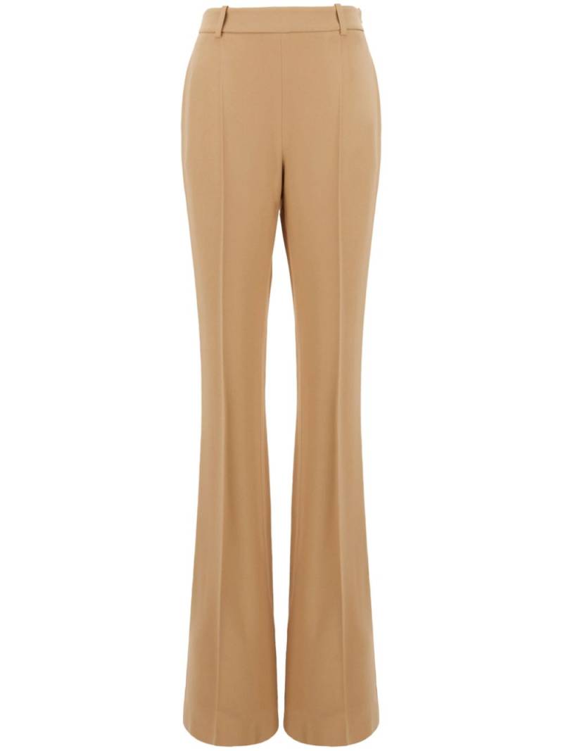 Ermanno Scervino pressed-crease wide trousers - Neutrals von Ermanno Scervino