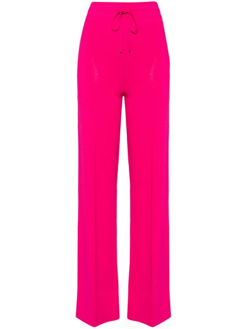 Ermanno Scervino seam-detail drawstring trousers - Pink von Ermanno Scervino