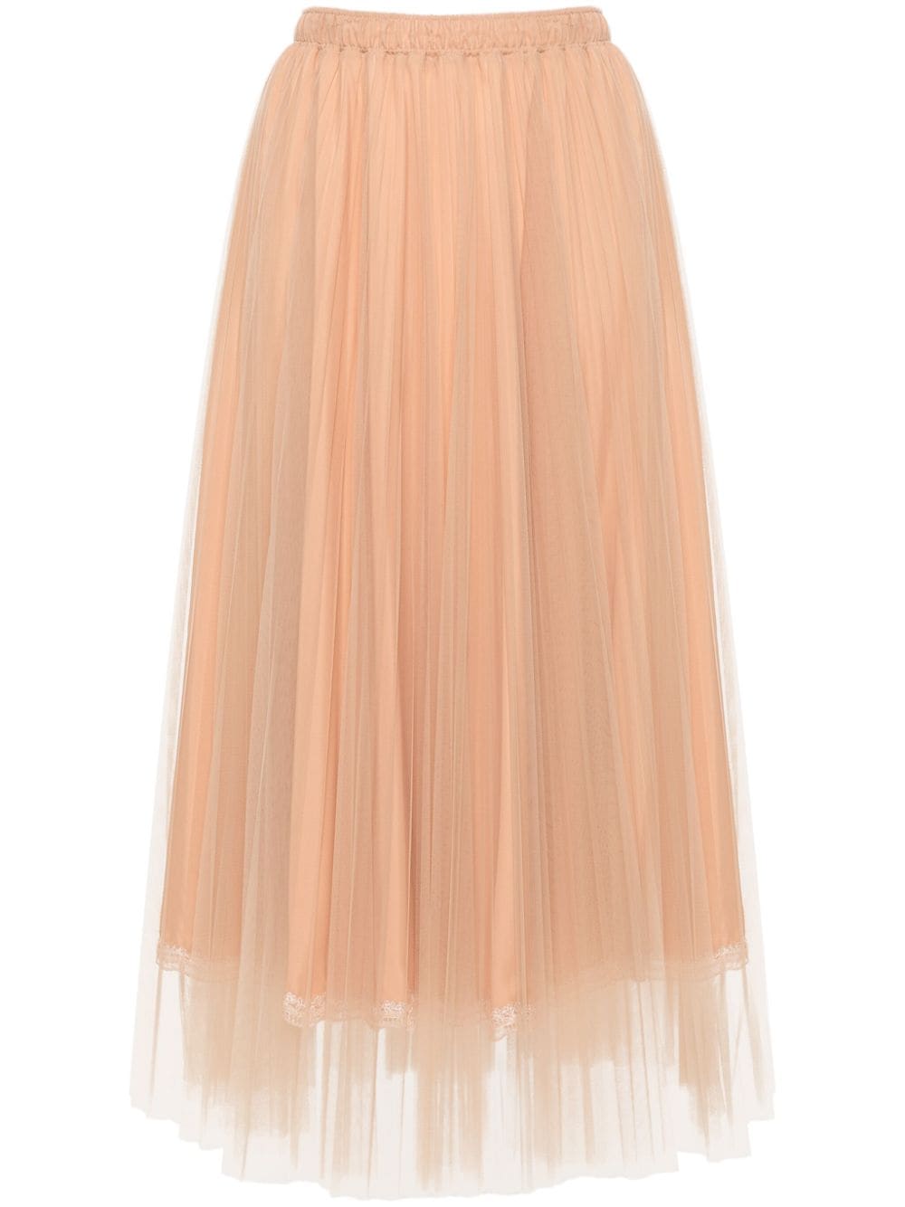 Ermanno Scervino tulle midi skirt - Neutrals von Ermanno Scervino