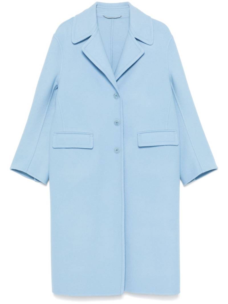 Ermanno Scervino virgin wool coat - Blue von Ermanno Scervino