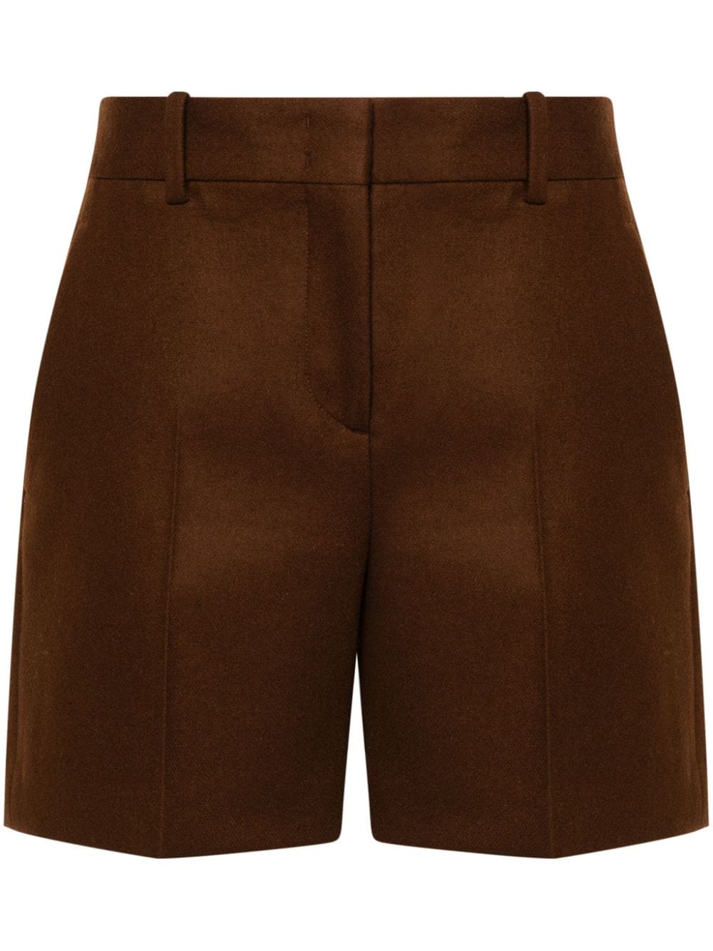 Ermanno Scervino virgin wool shorts - Brown von Ermanno Scervino