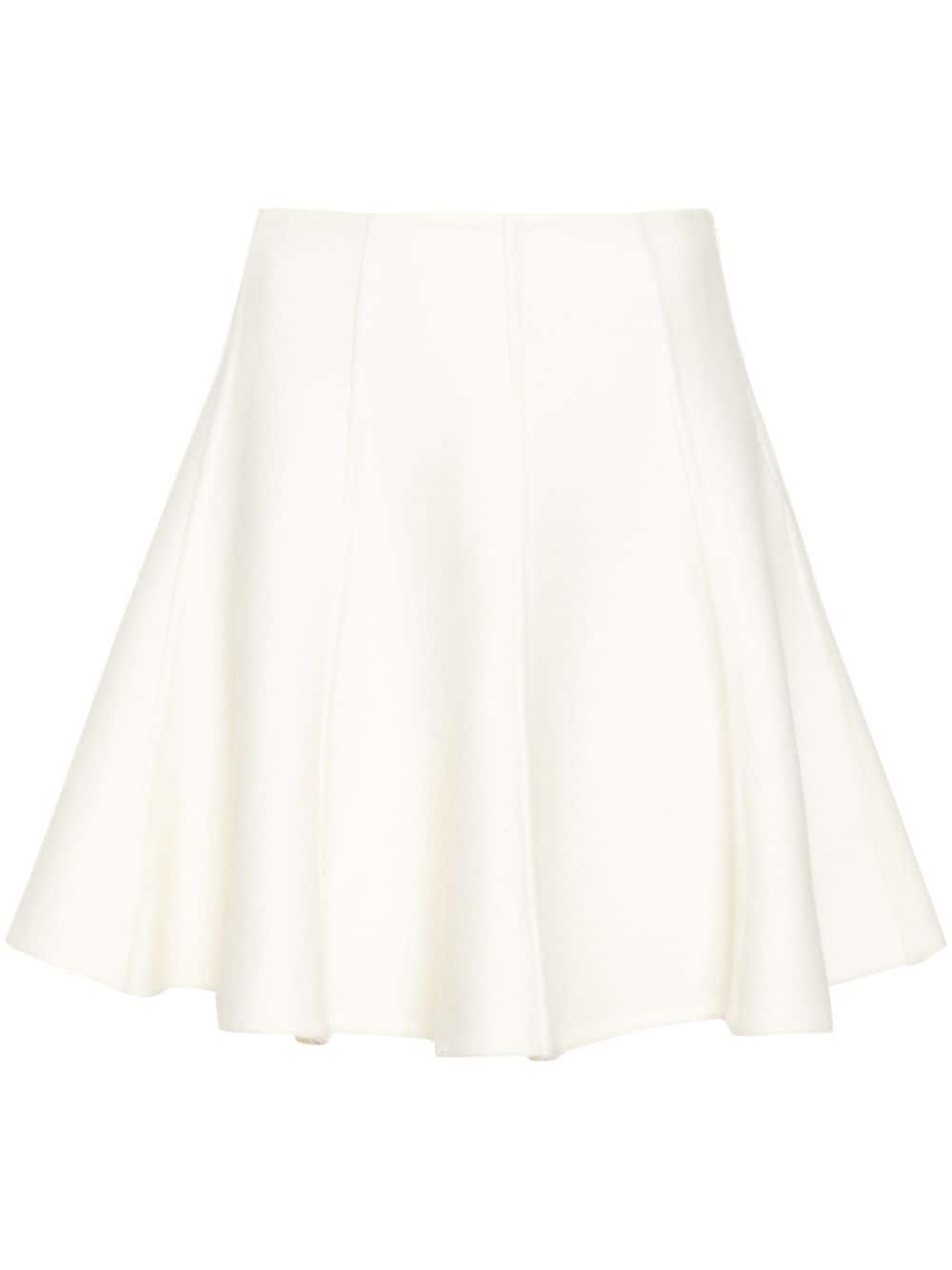 Ermanno Scervino virgin wool skirt - White von Ermanno Scervino