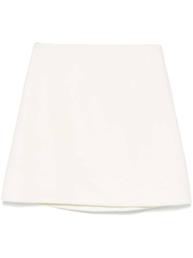 Ermanno Scervino wool mini skirt - Neutrals von Ermanno Scervino