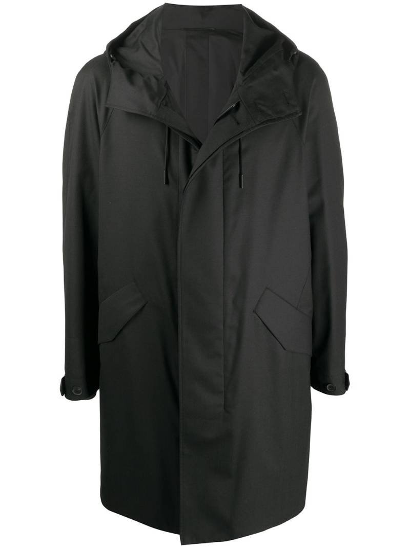 Zegna hooded coat - Grey von Zegna