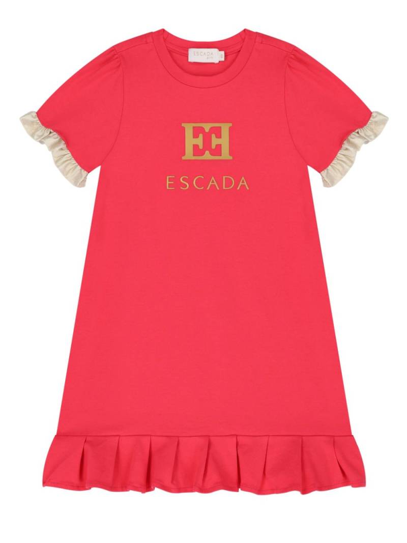 Escada Kids logo dress - Pink von Escada Kids