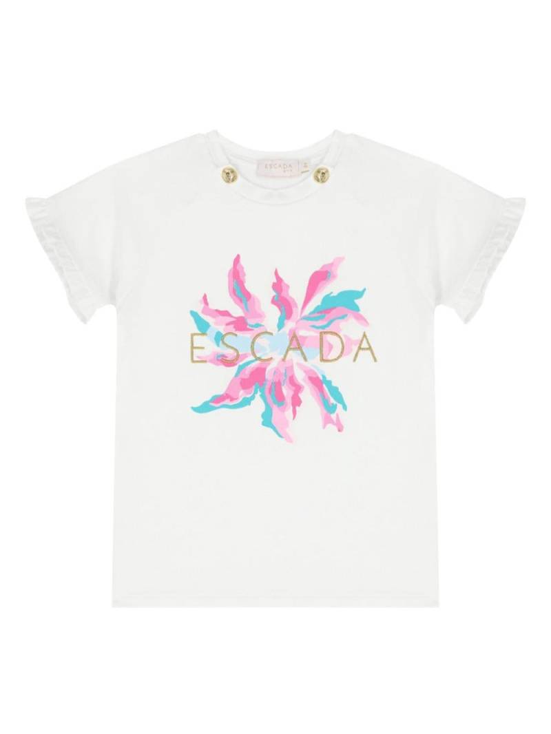 Escada Kids logo t-shirt - White von Escada Kids