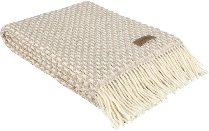 Eskimo Wohndecke »Luzern 130 x 200 cm, Beige« von Eskimo