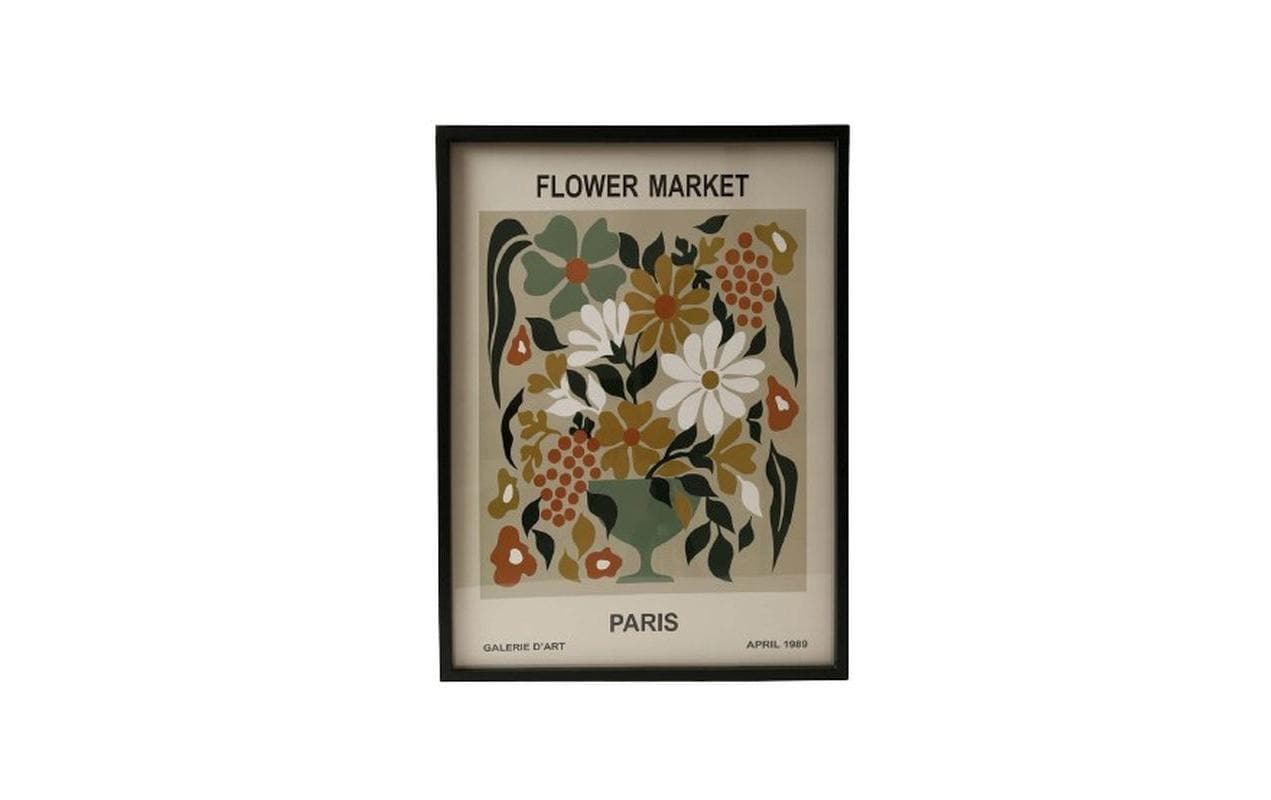 Esmée Wandbild »Flowermarket Paris 40 x 54 cm«, Blumen von Esmée