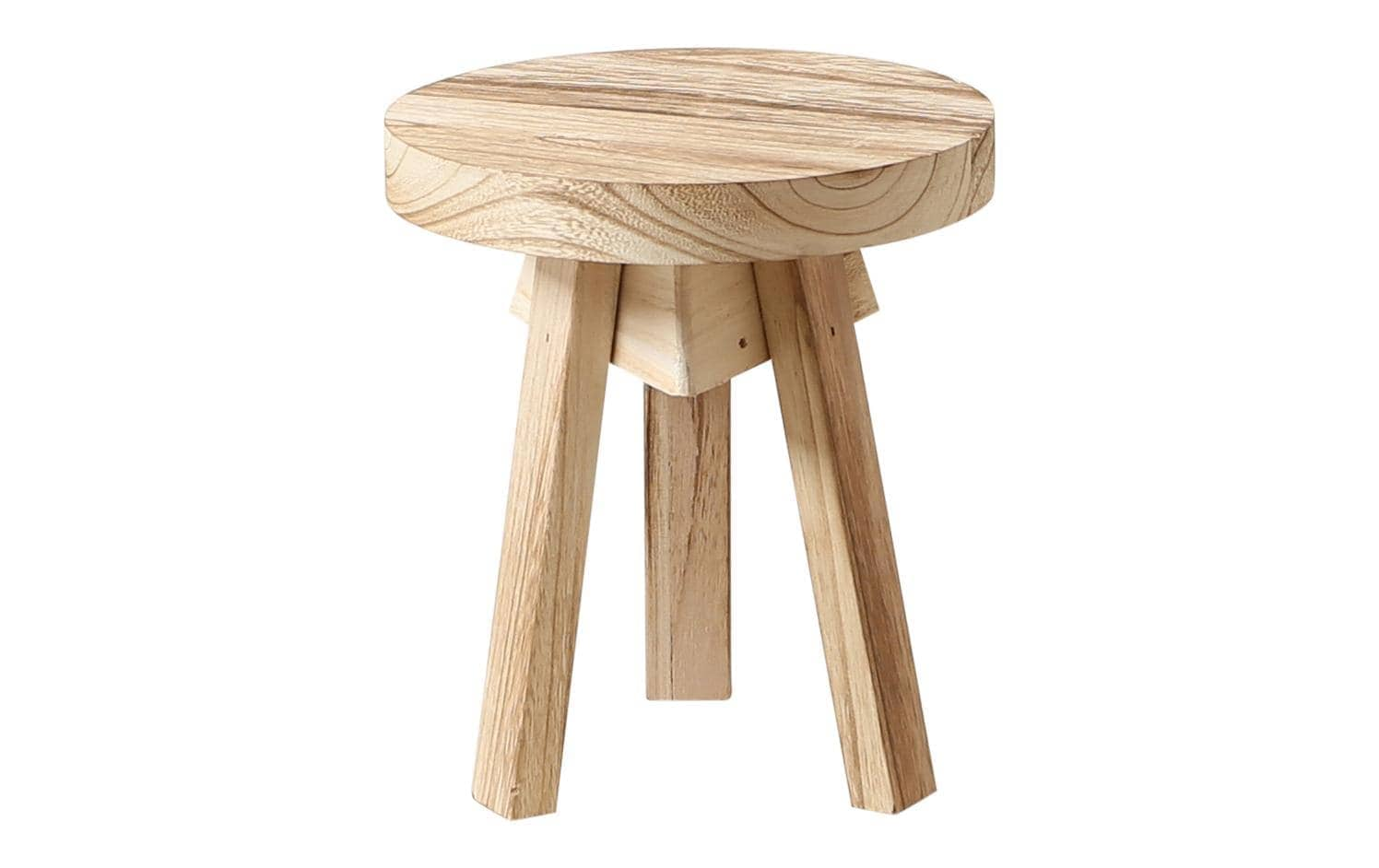 Hocker »Dekohocker rund aus Holz« von Esmée