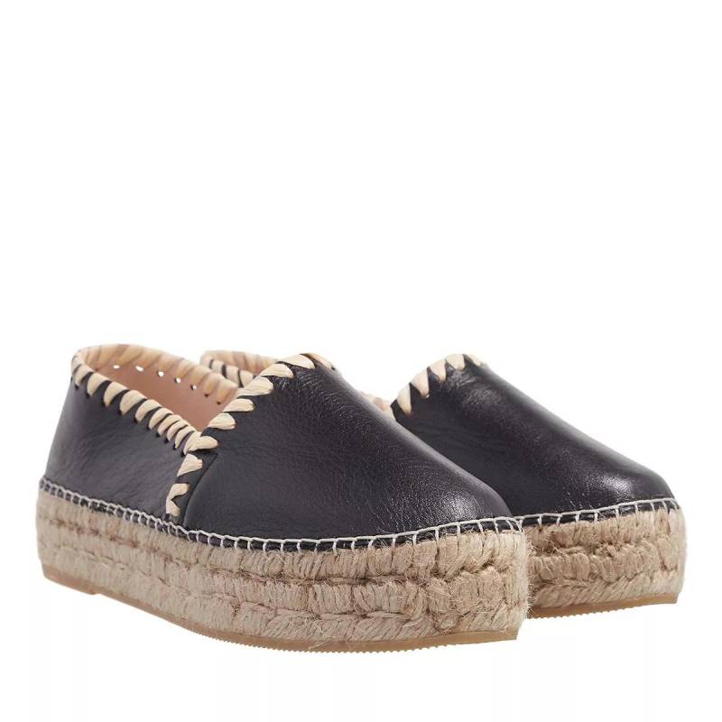 Espadrij l’originale Espadrilles - Classic Cuir Raphia - Gr. 41 (EU) - in Schwarz - für Damen von Espadrij l’originale