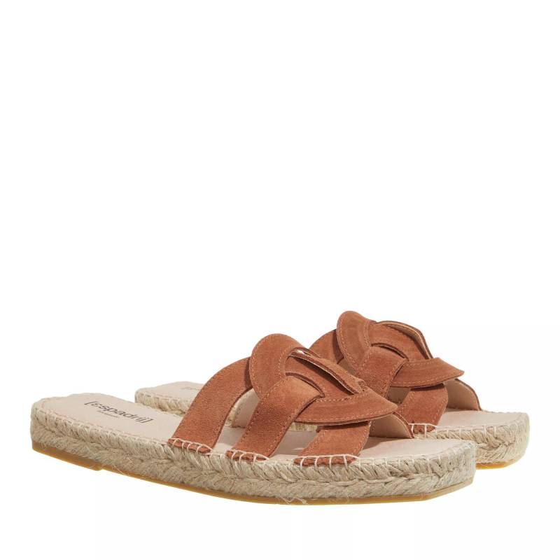 Espadrij l’originale Sandalen - Tours Velour - Gr. 39 (EU) - in Braun - für Damen von Espadrij l’originale