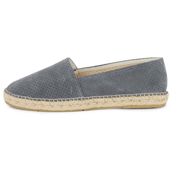 Espadrij - Classic Velour Perfore - Freizeitschuhe Gr 44 schwarz von Espadrij
