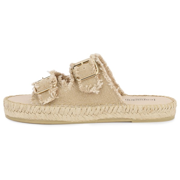 Espadrij - Women's Claquette Linen - Sandalen Gr 38 beige von Espadrij