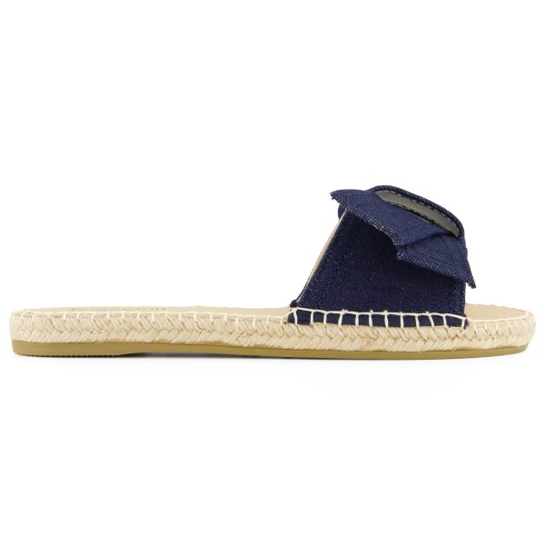 Espadrij - Women's Plage Bow Jeans - Sandalen Gr 36;37;38;39;40;41;42 beige von Espadrij