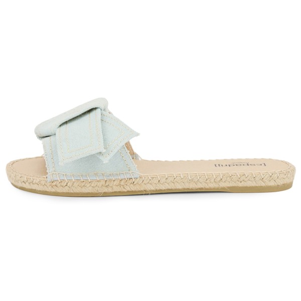 Espadrij - Women's Plage Bow Jeans - Sandalen Gr 42 beige von Espadrij