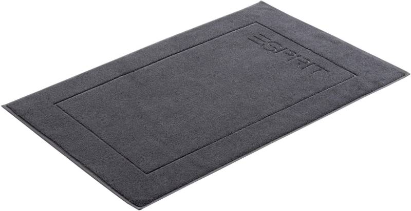 Esprit Badematte »Solid«, fussbodenheizungsgeeignet-schnell trocknend, Badteppich, Uni Farben, mit Esprit Logo Stickerei Hotelmatte von Esprit