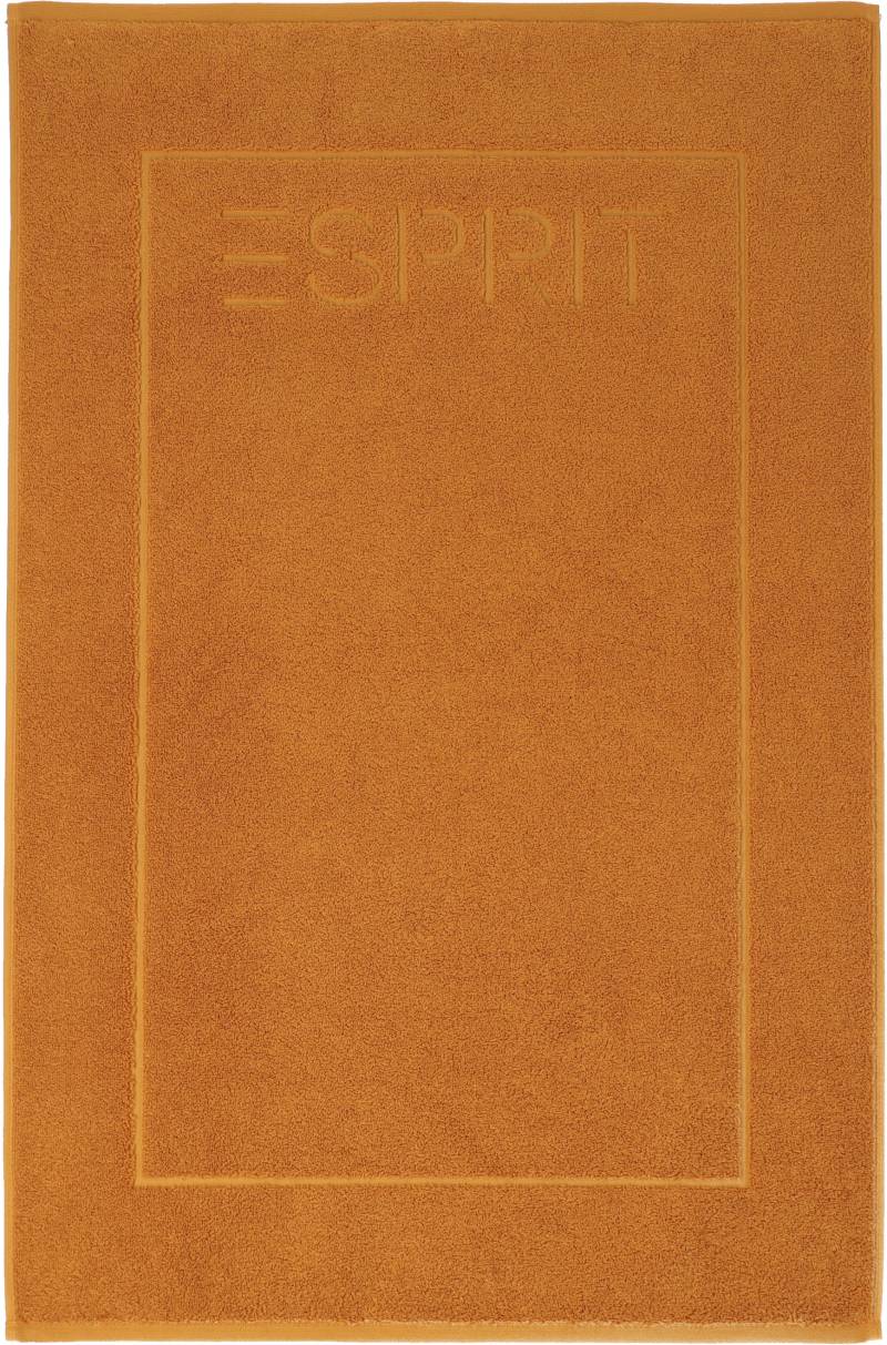 Esprit Badematte »Solid«, fussbodenheizungsgeeignet-schnell trocknend, Badteppich, Uni Farben, mit Esprit Logo Stickerei Hotelmatte von Esprit