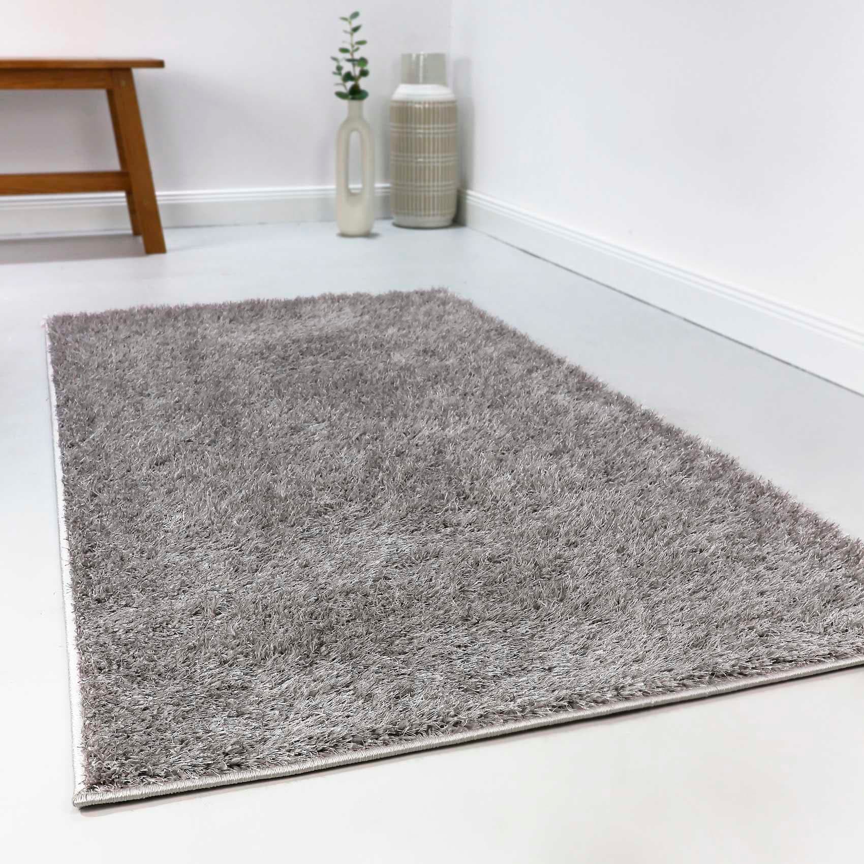 Esprit Hochflor-Läufer »Swagger Shag«, rechteckig, 30 mm Höhe, Wohnzimmer, Schlafzimmer, uni, waschbar, mit Antirutschbeschichtung von Esprit