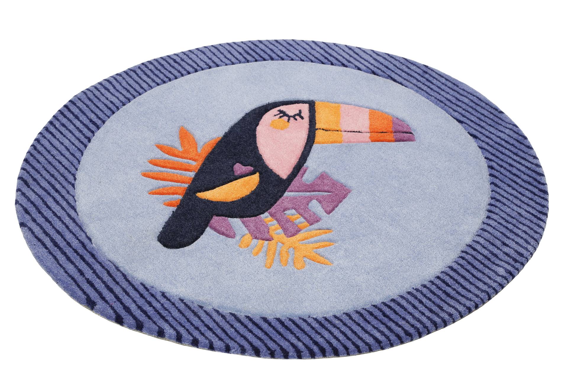 Esprit Kinderteppich »E-Toucan«, rund, 9 mm Höhe, besonders weich, Motiv Toucan Esprit Kinderteppich »E-Toucan«, rund, 9 mm Höhe, besonders weich, Motiv Toucan von Esprit