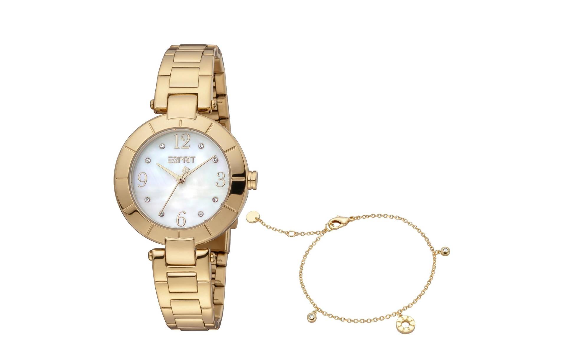 Esprit Mechanische Uhr »Aria ES Goldfarben Goldfarben MB 32mm« Esprit Mechanische Uhr »Aria ES Goldfarben Goldfarben MB 32mm« von Esprit