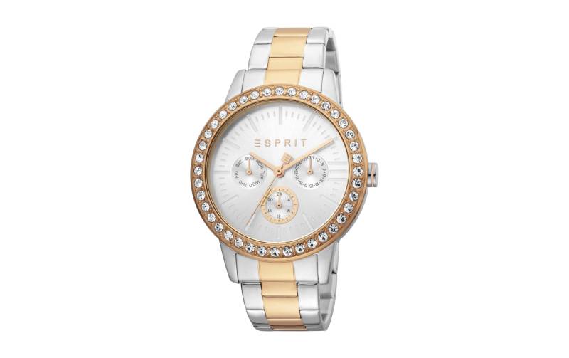 Esprit Mechanische Uhr »Silvery ES1L138M0105 Ø 40 mm Damen«, Zirkonia-Besatz von Esprit