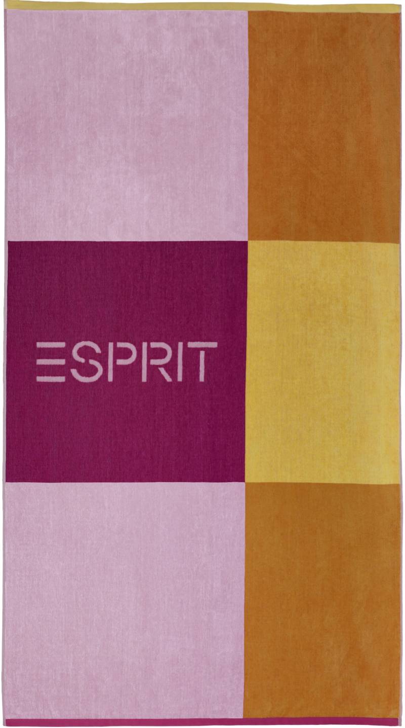 Esprit Strandtuch »Sydney Beach«, (1 St.), buntes Blockdesign von Esprit