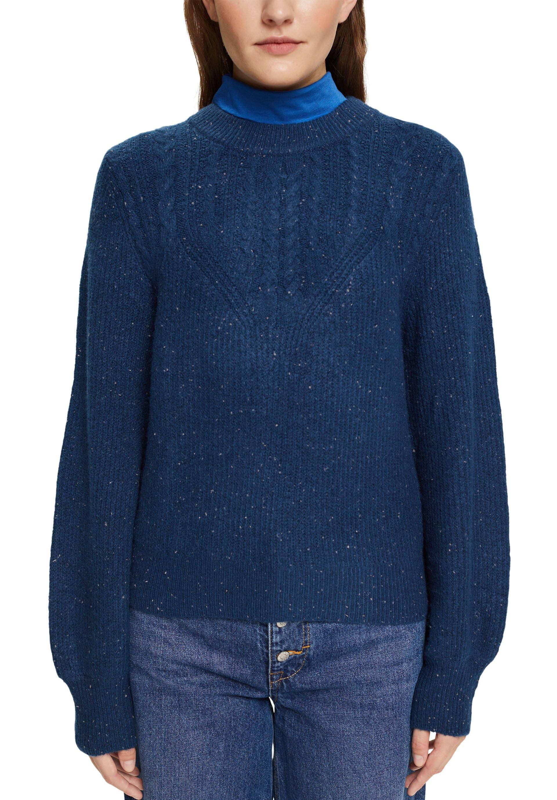 Esprit Strickpullover, mit Zopfmuster von Esprit