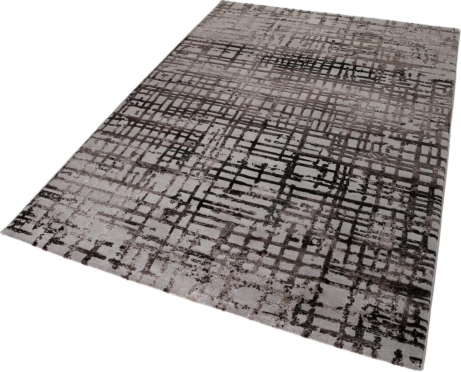 Esprit Teppich »Velvet Grid«, rechteckig, 12 mm Höhe, Wohnzimmer von Esprit