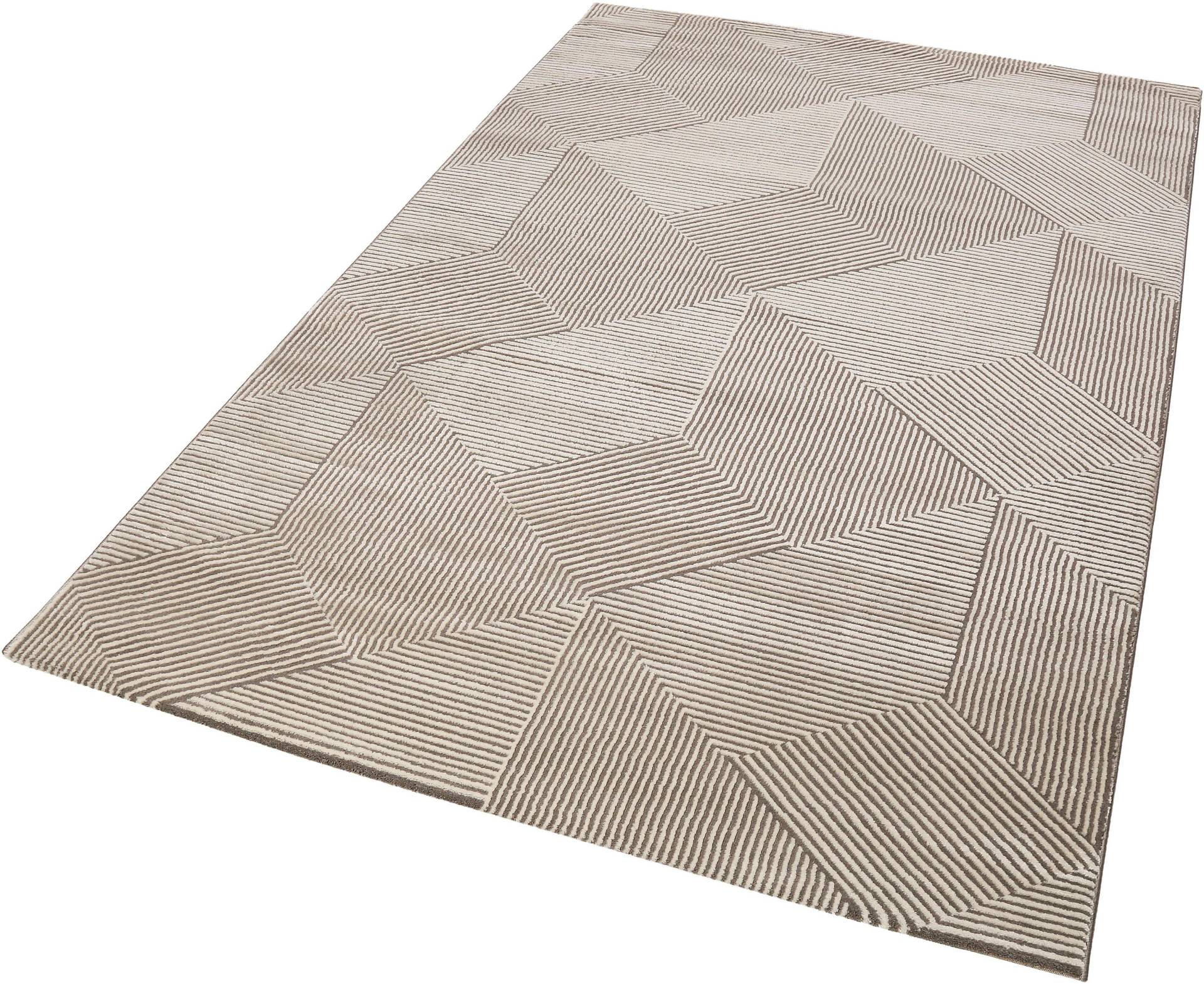 Esprit Teppich »Velvet Groove«, rechteckig, 12 mm Höhe, Wohnzimmer Esprit Teppich »Velvet Groove«, rechteckig, 12 mm Höhe, Wohnzimmer von Esprit