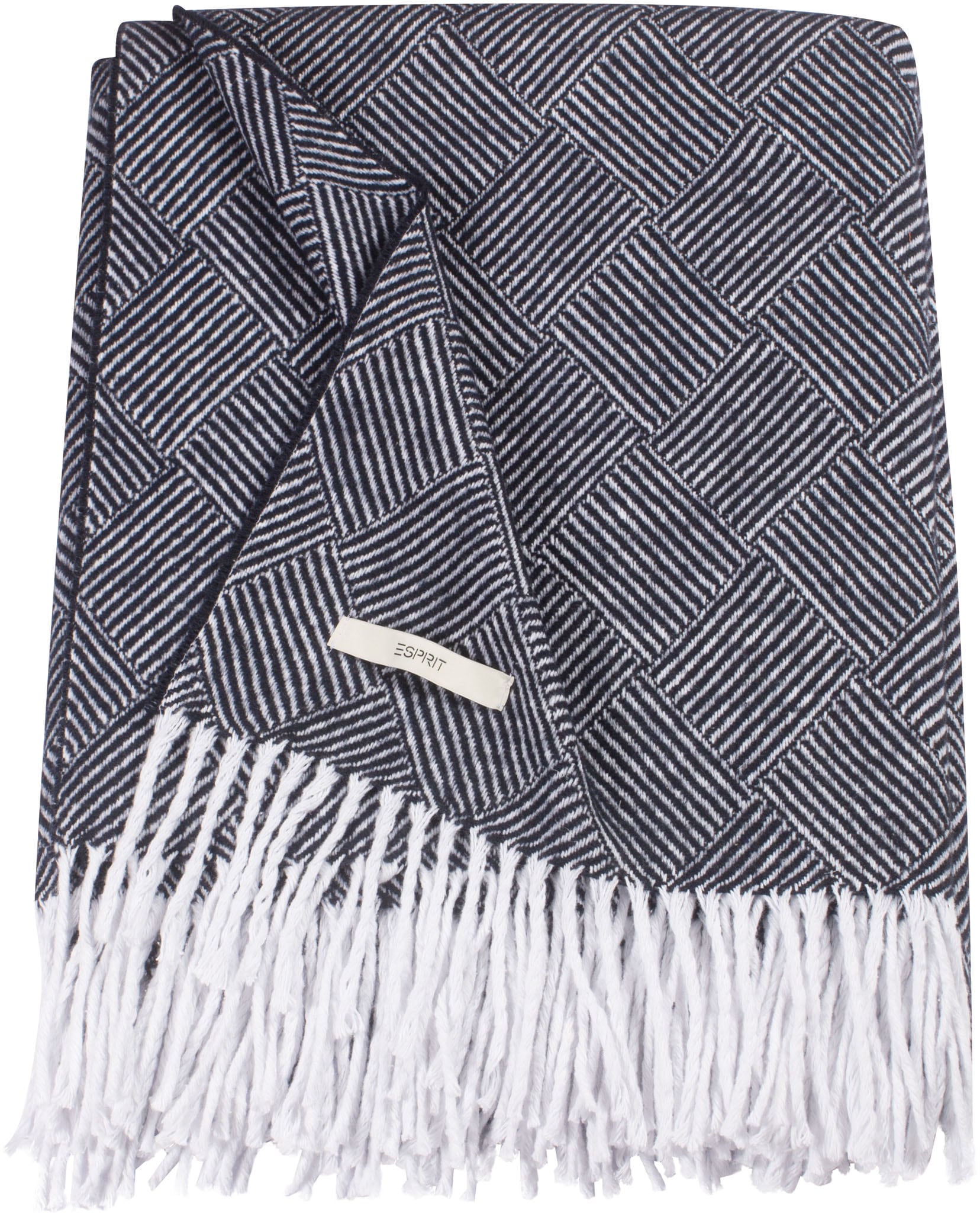 Esprit Wohndecke »Blake«, aus recyceltem Baumwollanteil, Kuscheldecke Esprit Wohndecke »Blake«, aus recyceltem Baumwollanteil, Kuscheldecke von Esprit