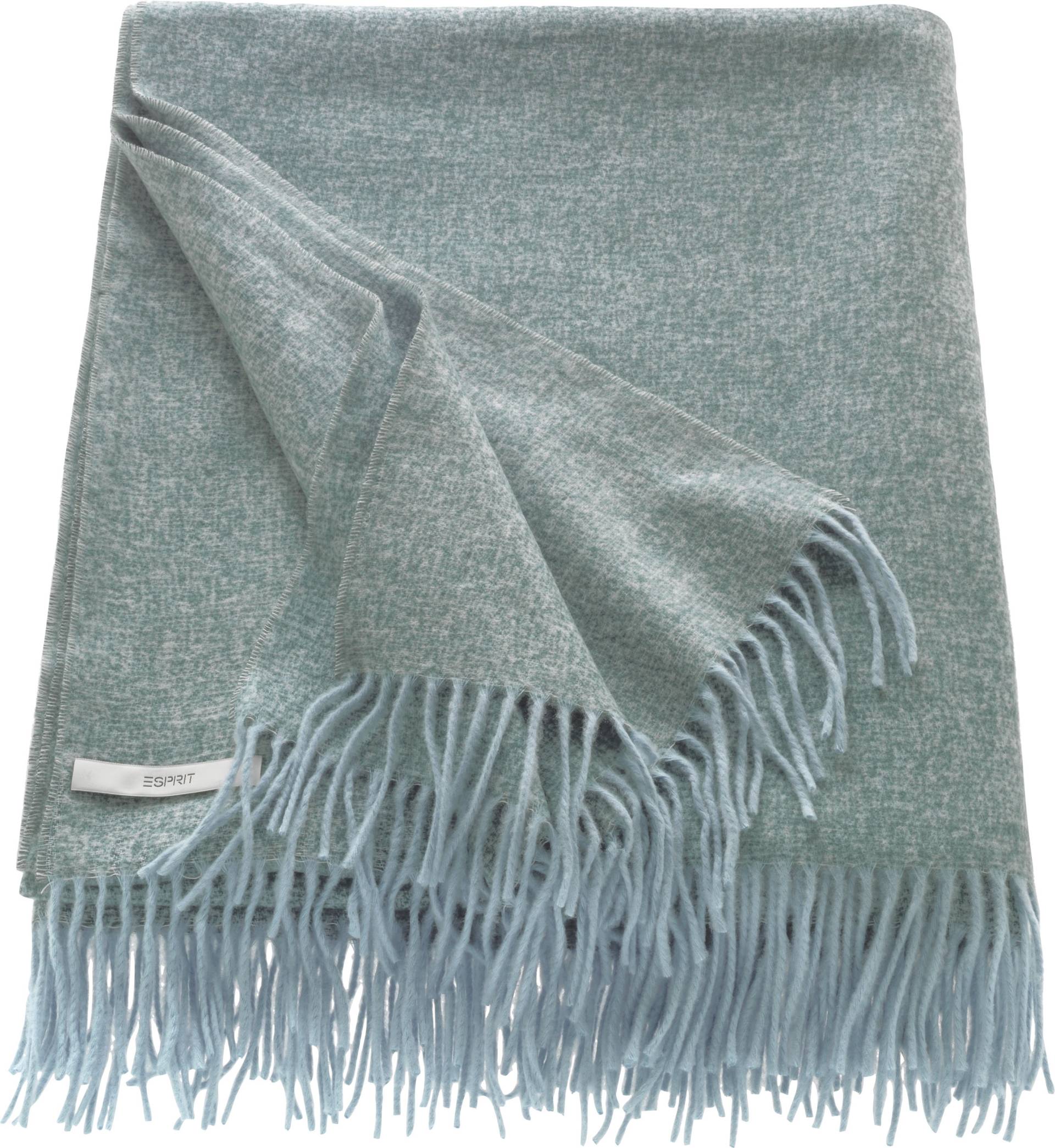 Esprit Wohndecke »Melange«, in Melangeoptik und mit Fransen, Kuscheldecke Esprit Wohndecke »Melange«, in Melangeoptik und mit Fransen, Kuscheldecke von Esprit