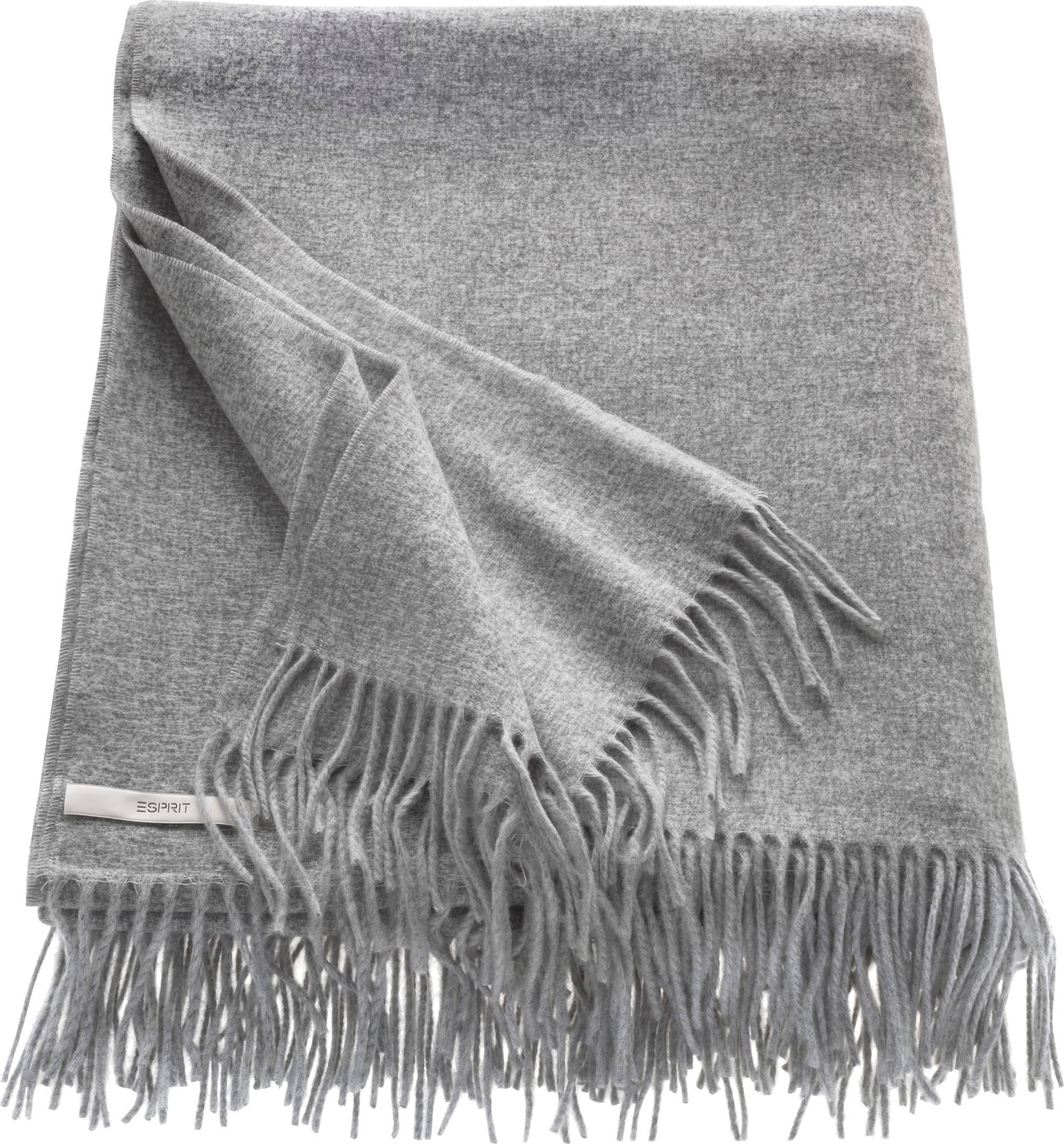 Esprit Wohndecke »Melange«, in Melangeoptik und mit Fransen, Kuscheldecke Esprit Wohndecke »Melange«, in Melangeoptik und mit Fransen, Kuscheldecke von Esprit