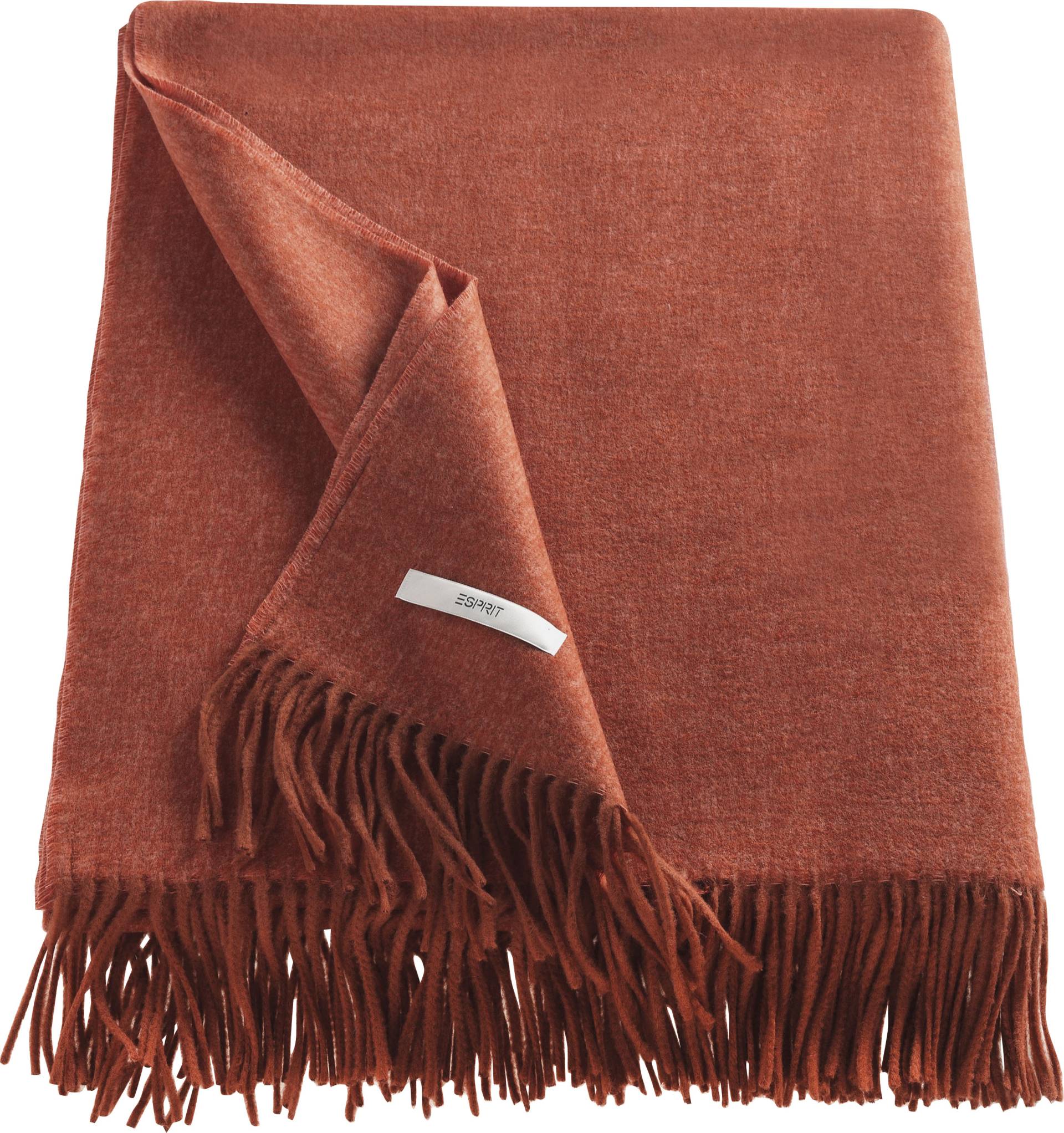 Esprit Wohndecke »Melange«, in Melangeoptik und mit Fransen, Kuscheldecke Esprit Wohndecke »Melange«, in Melangeoptik und mit Fransen, Kuscheldecke von Esprit