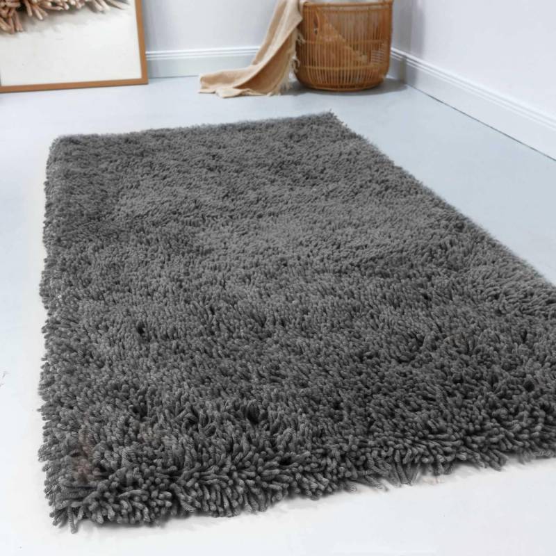 Esprit Wollteppich »Seattle Shag«, rechteckig, 5 mm Höhe, modern, flauschig aus Schurwolle, pflegeleicht, Wohn-, Schlafzimmer von Esprit