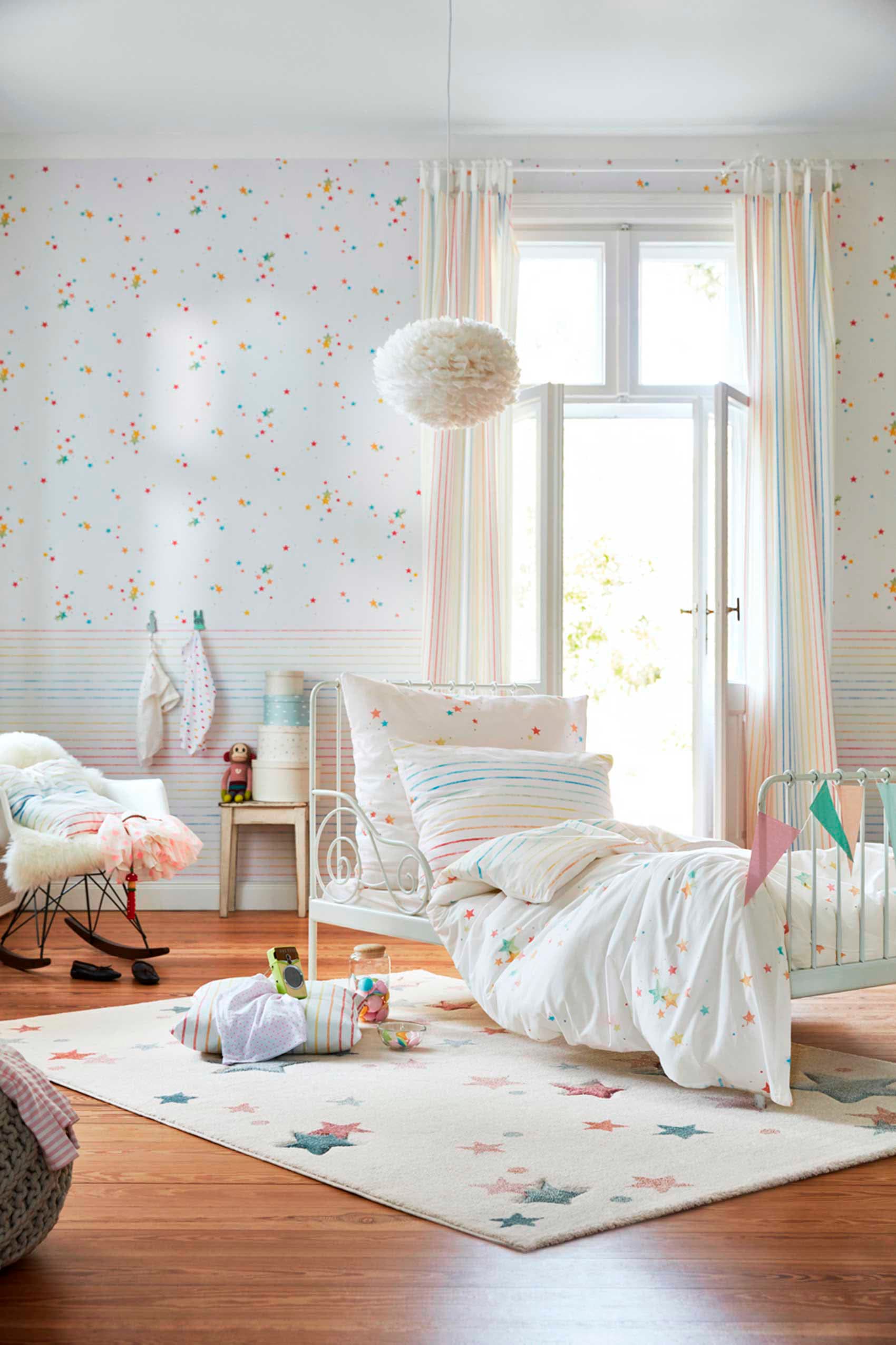 Esprit Kinderteppich »Jonne«, rechteckig, 13 mm Höhe, Sterne in pastell Farben Esprit Kinderteppich »Jonne«, rechteckig, 13 mm Höhe, Sterne in pastell Farben von Esprit
