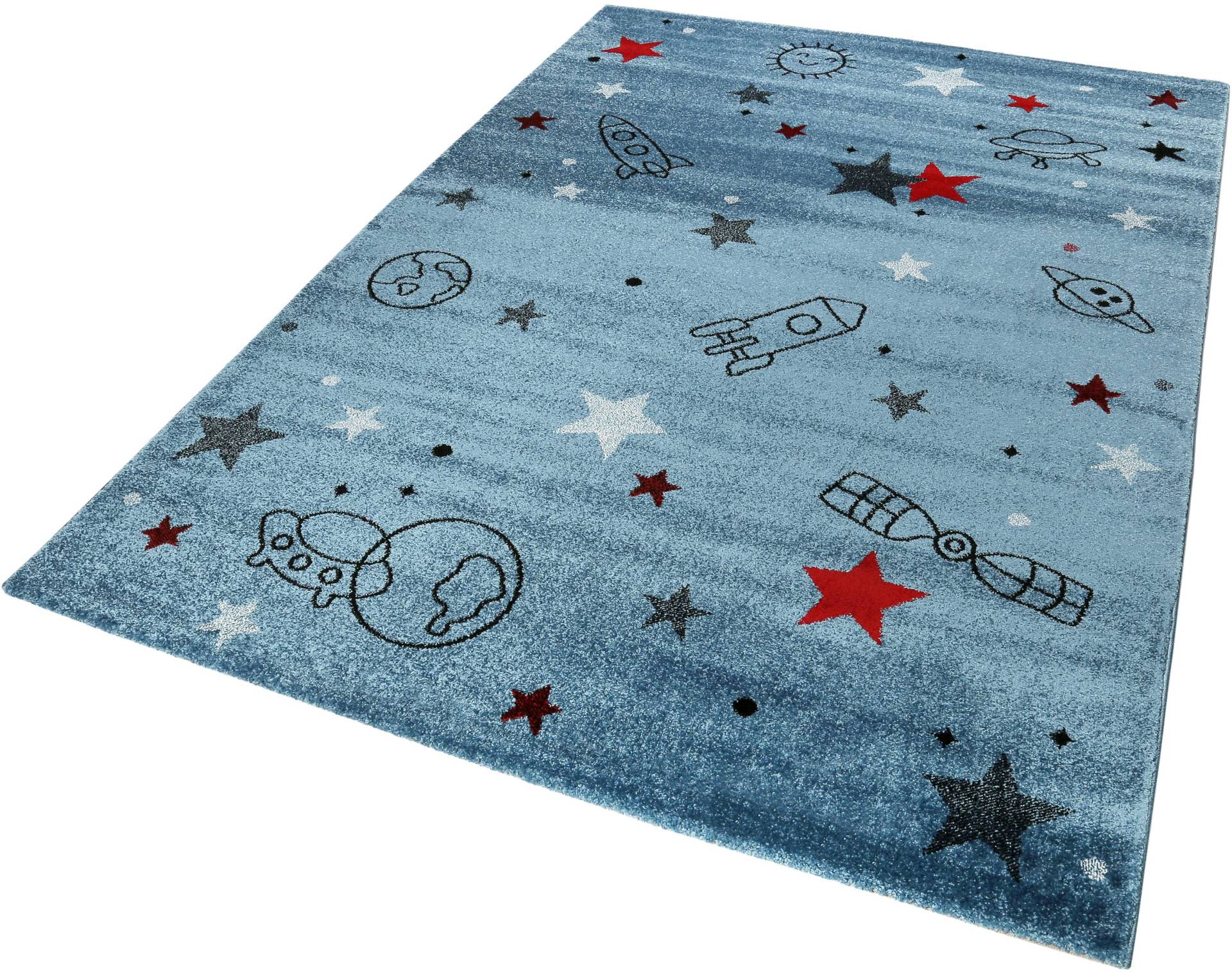 Esprit Kinderteppich »Yoda«, rechteckig, 13 mm Höhe, Weltall Design, Kurzflor Esprit Kinderteppich »Yoda«, rechteckig, 13 mm Höhe, Weltall Design, Kurzflor von Esprit