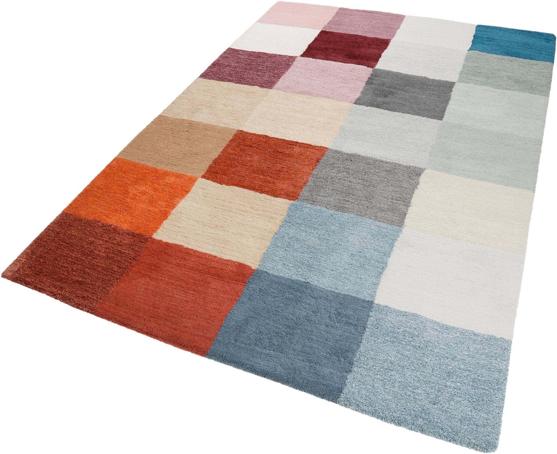 Esprit Teppich »Loft Karo«, rechteckig, 20 mm Höhe, Wohnzimmer, bunt kariert, sehr weicher Flor, dicht gewebt, robust Esprit Teppich »Loft Karo«, rechteckig, 20 mm Höhe, Wohnzimmer, bunt kariert, sehr weicher Flor, dicht gewebt, robust von Esprit