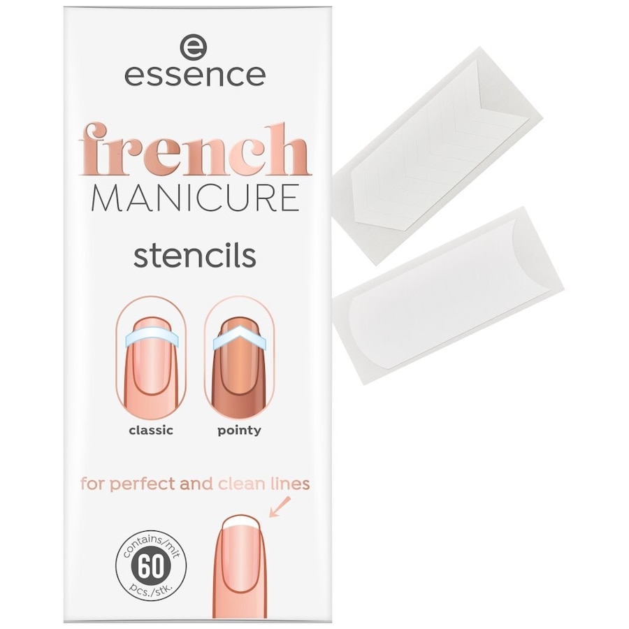 Essence Essence French Manicure Stencils nagelsticker 1.0 pieces Essence Essence French Manicure Stencils nagelsticker 1.0 pieces von Essence