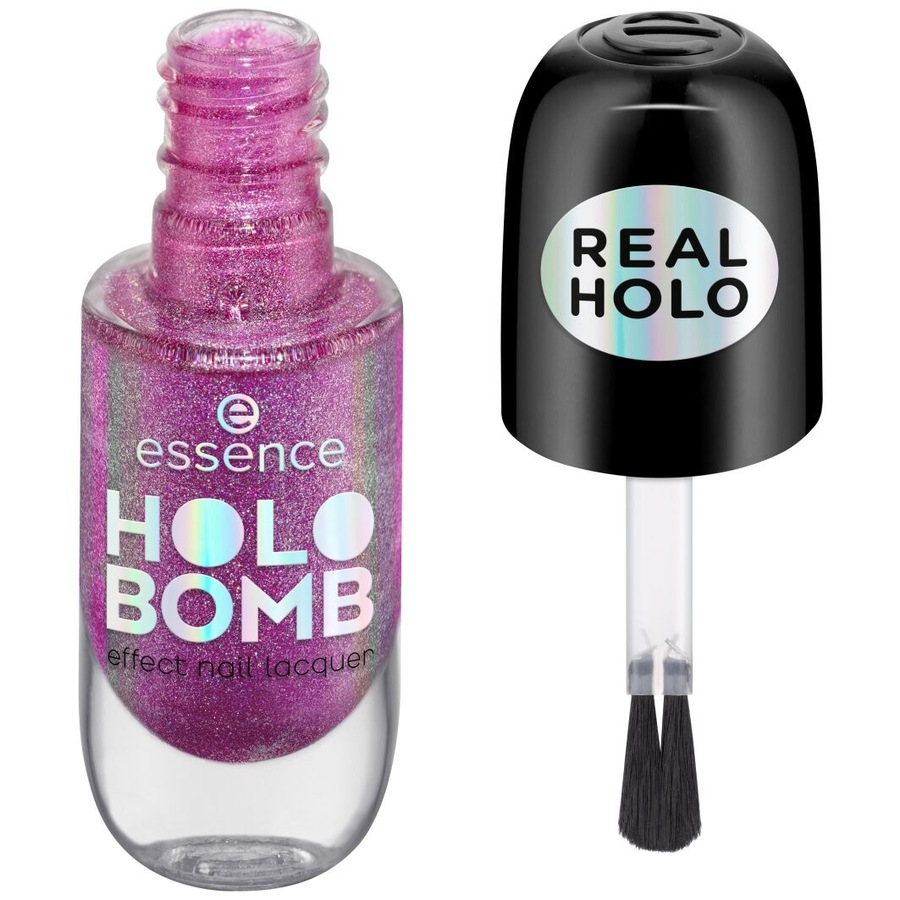 Essence Essence HOLO BOMB Effect Nail Lacquer nagellack 8.0 ml Essence Essence HOLO BOMB Effect Nail Lacquer nagellack 8.0 ml von Essence